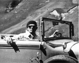 Bystrolyotov on a reconnaissance mission in Bellinzona, Switzerland, circa 1934 (Courtesy of Sergei Milashov)